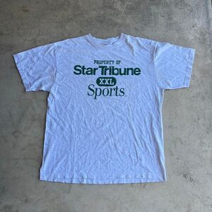 Star Tribune Newspaper PE style Mens size XL VTG 90s